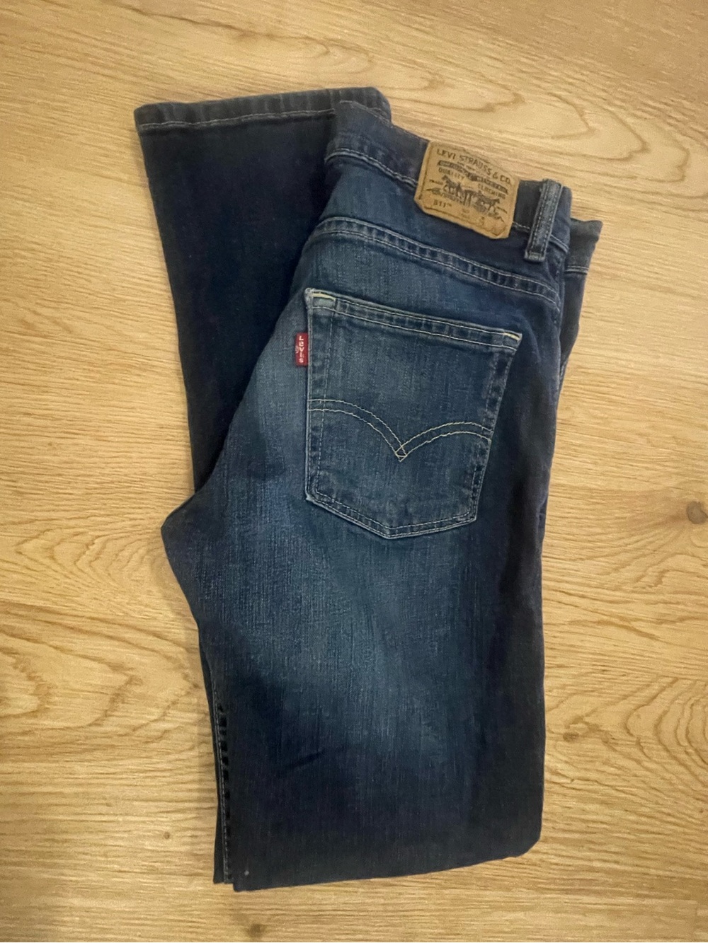 Levi's Kids Dark Blue Denim Jeans
